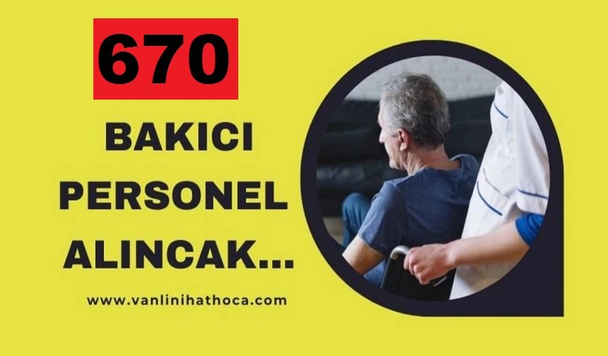 Aile ve Sosyal Hizmetler Bakanlığı 670 Engelli Bakım Personeli Alacak