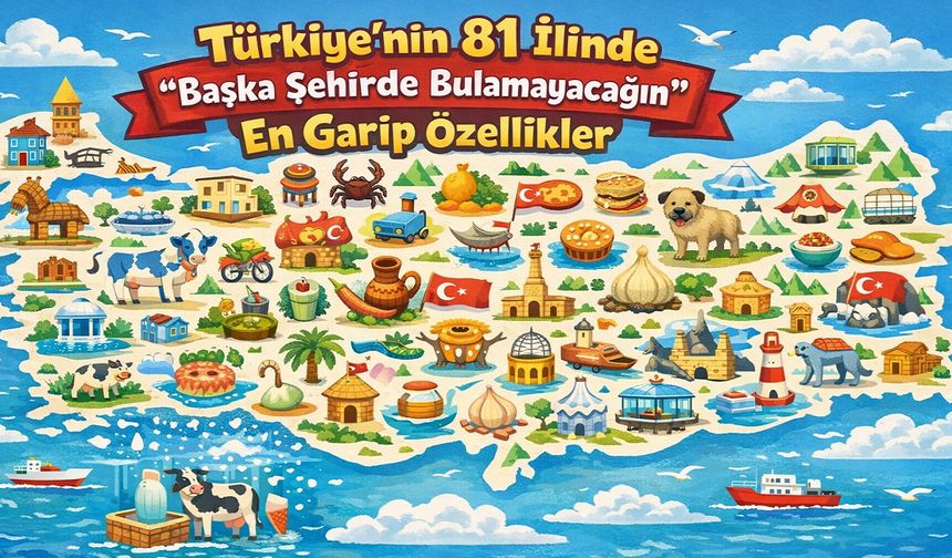 “Başka Şehirde Bulamayacağın” En Garip Özellikler: