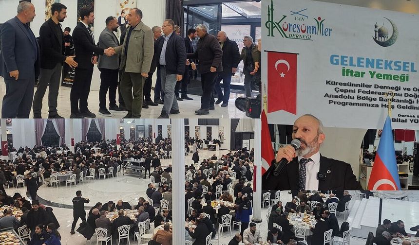 Van'daki Küresünniler İftarda Buluştu