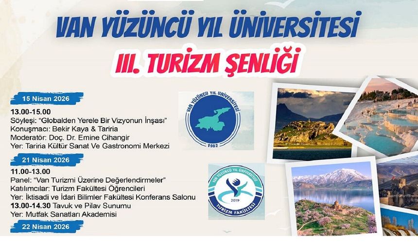 Van'da Turizm Şenliği Başlıyor