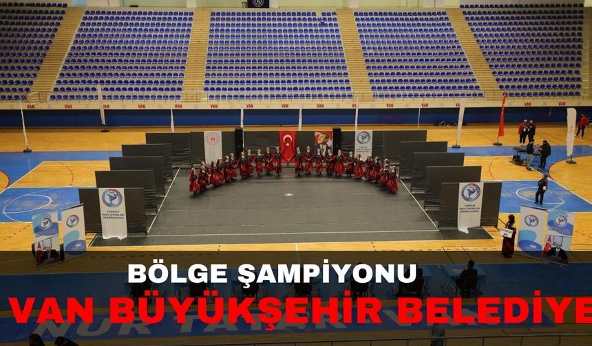 Van Büyükşehir Belediyespor Bölge Şampiyonu Oldu!