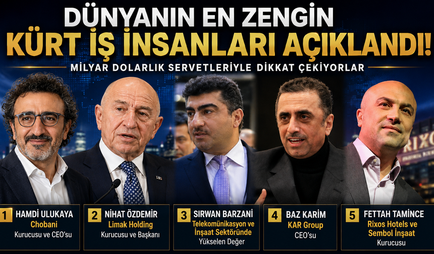 Dünyanın En Zengin Kürt İş İnsanları