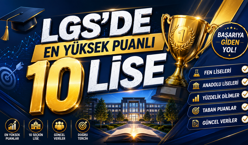 İşte Van'ın En Yüksek Puanlı İlk 10 Lisesi!