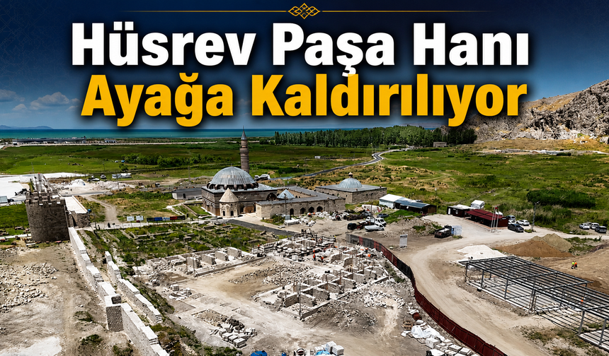 Hüsrev Paşa Hanı Ayağa Kaldırılıyor