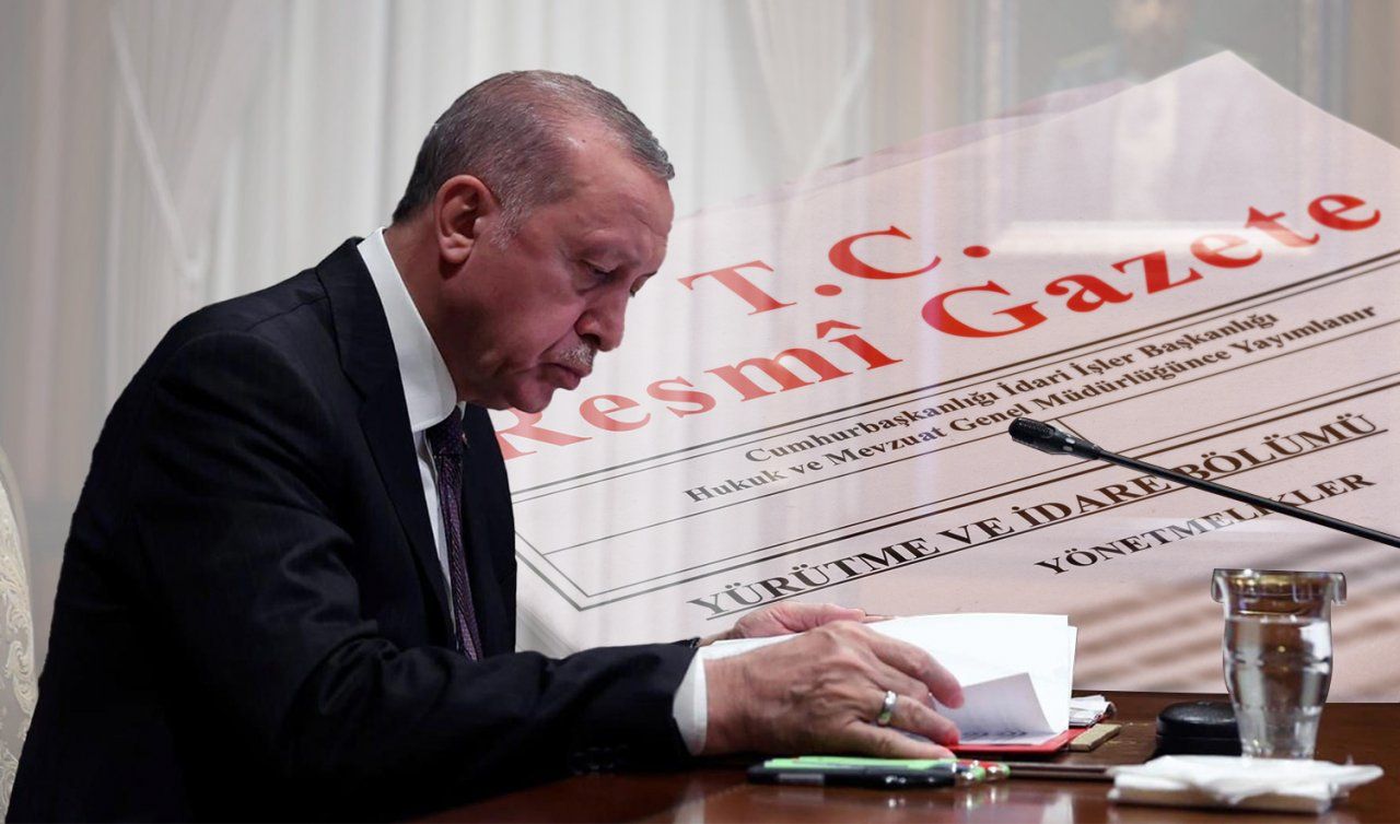 Cumhurbaskani Recep Tayyip Erdogan Resmi Gazete Yeni Atama Görevden Almalar
