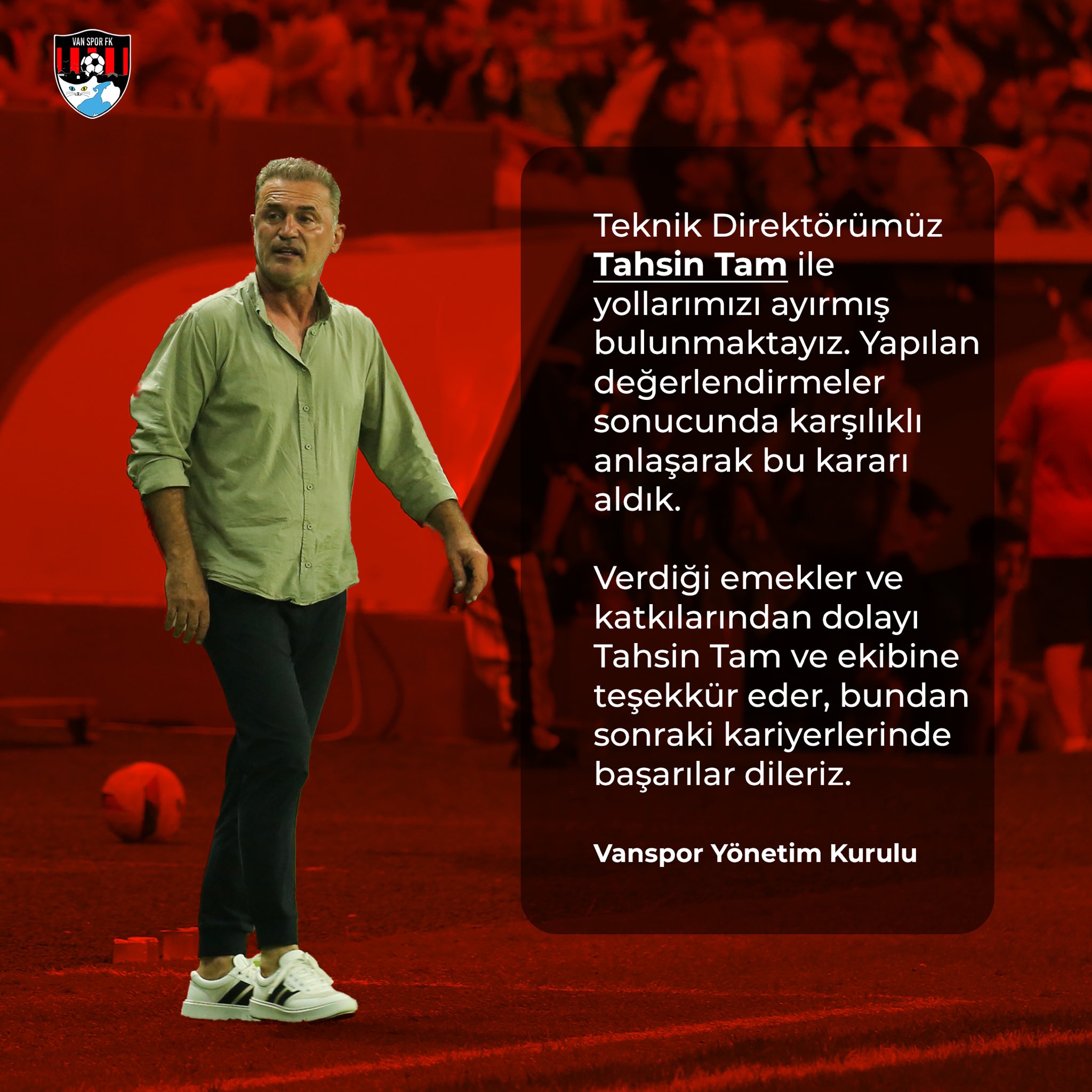 Vanspor Yeni Teknik Direktörü Kim