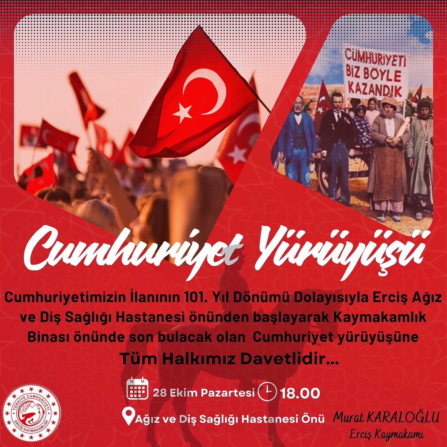 Van Erciş Cumhuriyet Bayramı Kutlaması (1)