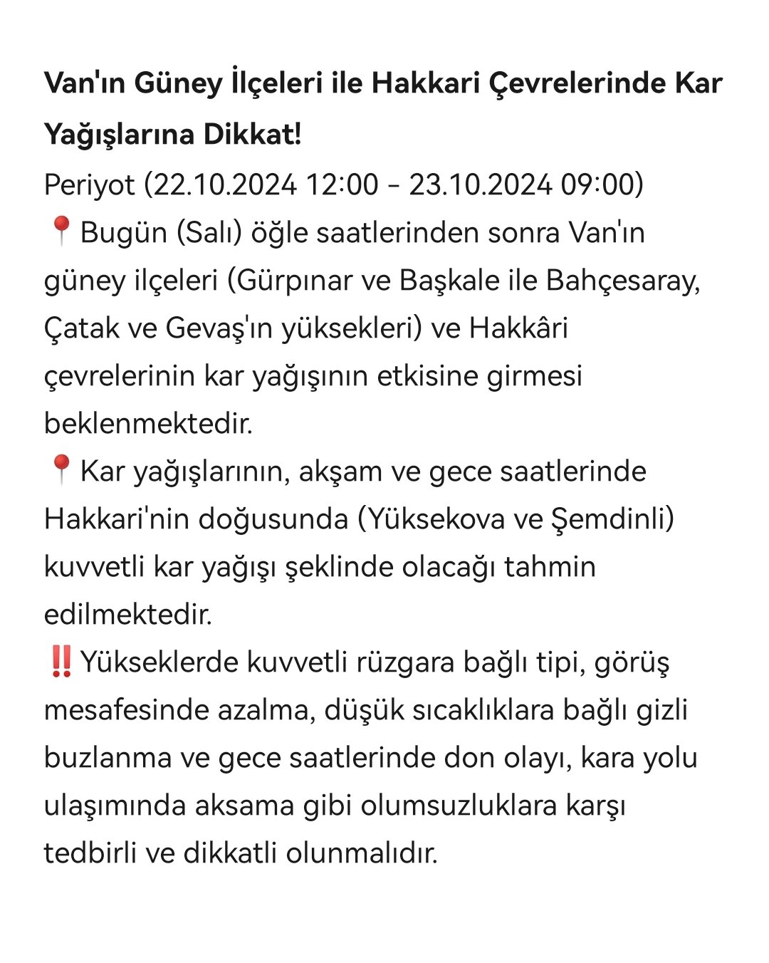 Van Hava Durumu-1