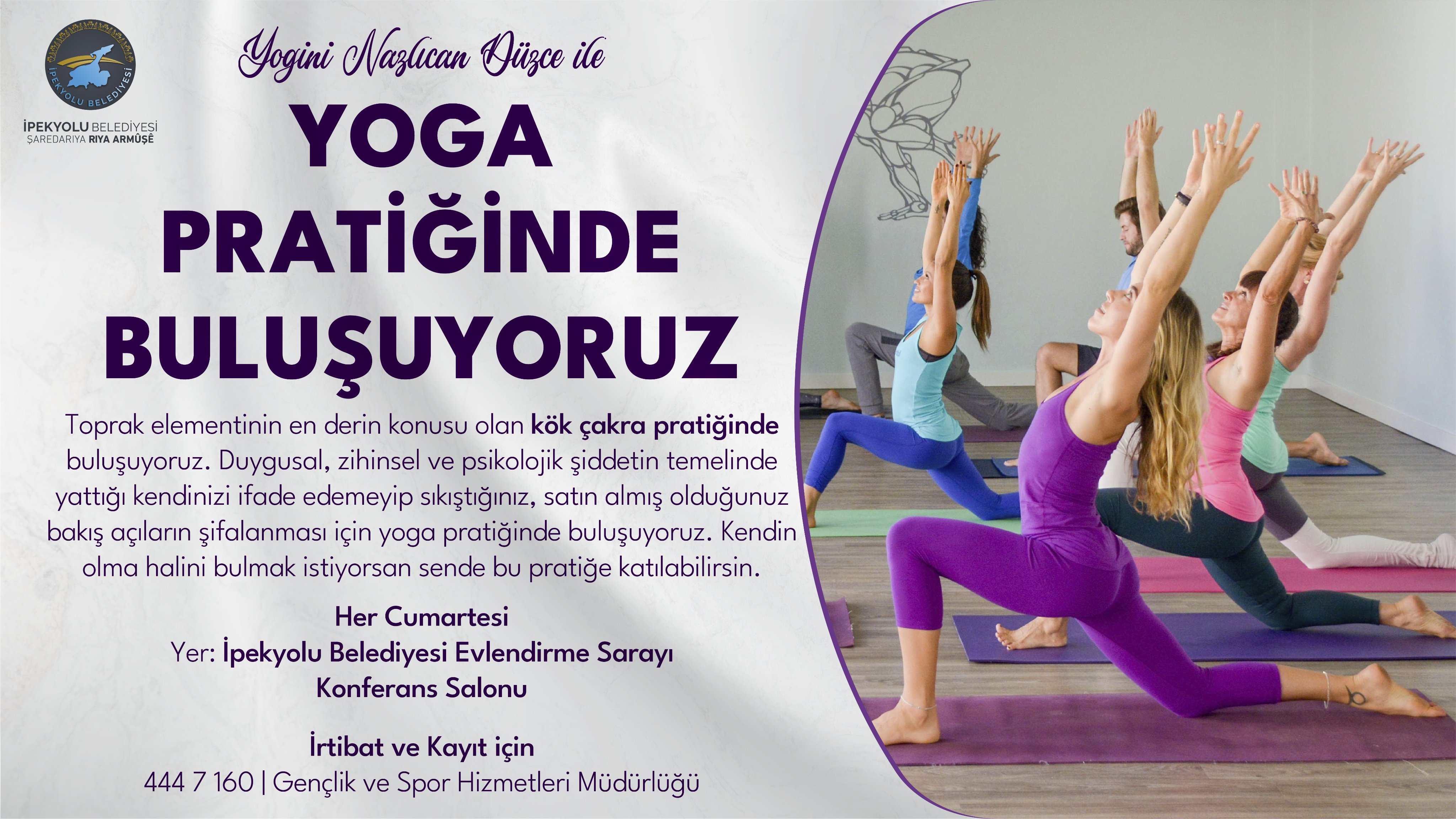 Van Ipekyolu Ücretsiz Yoga Eğitimi