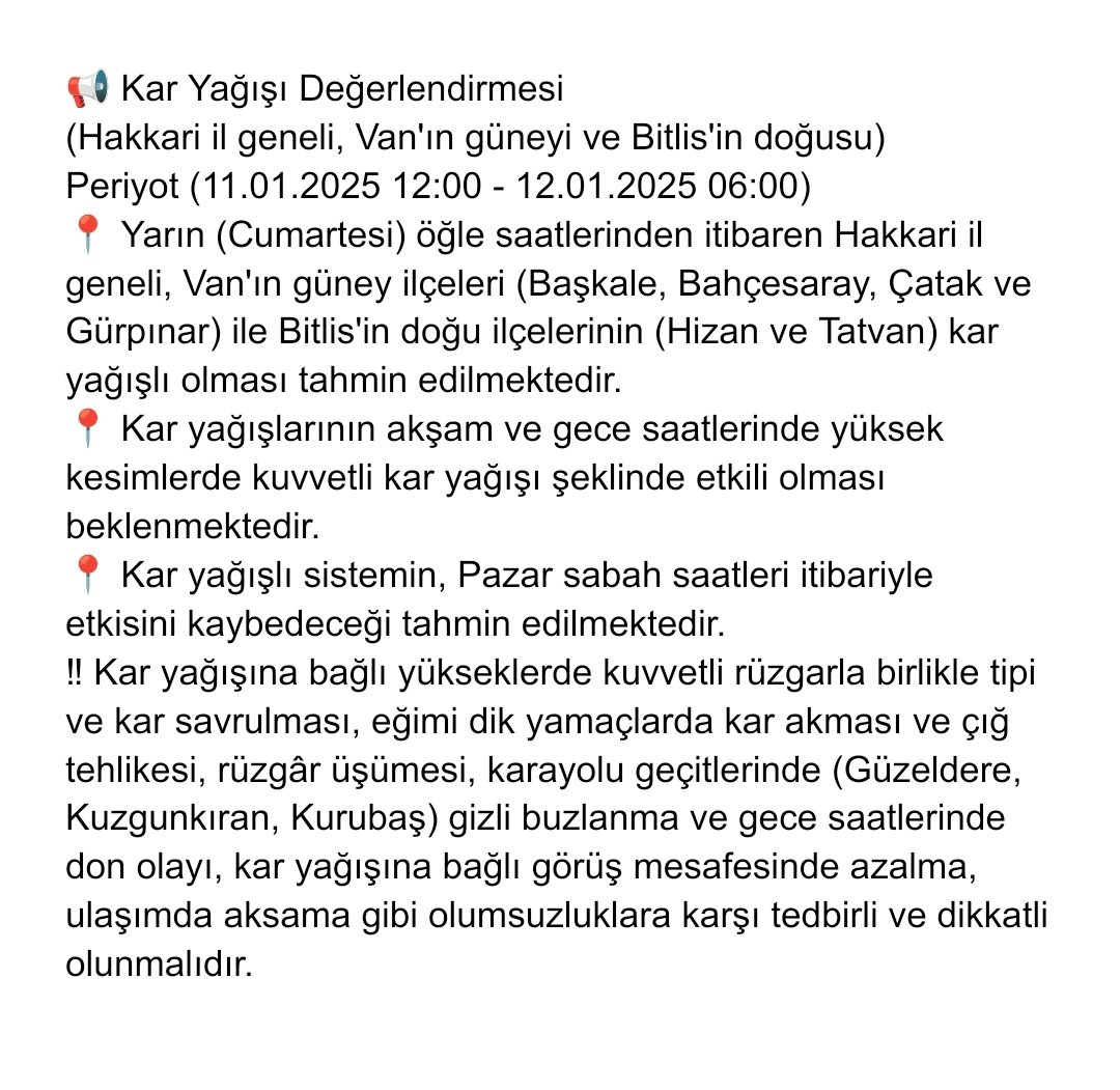 Van Bugün Hava Durumu-3