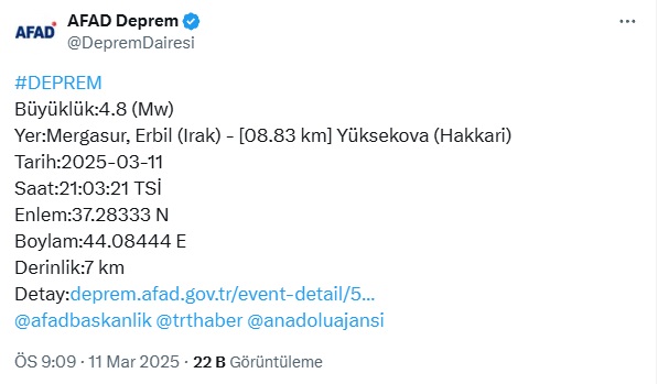 Van Deprem Son Dakika-1