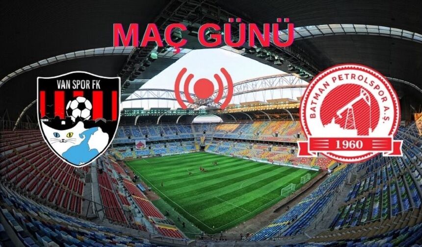 Vanspor - Batmanspor Maçı Canlı İzle