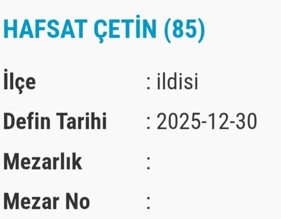 Van Taziye Bugüne Vefat Edenler Isim Listesi 11