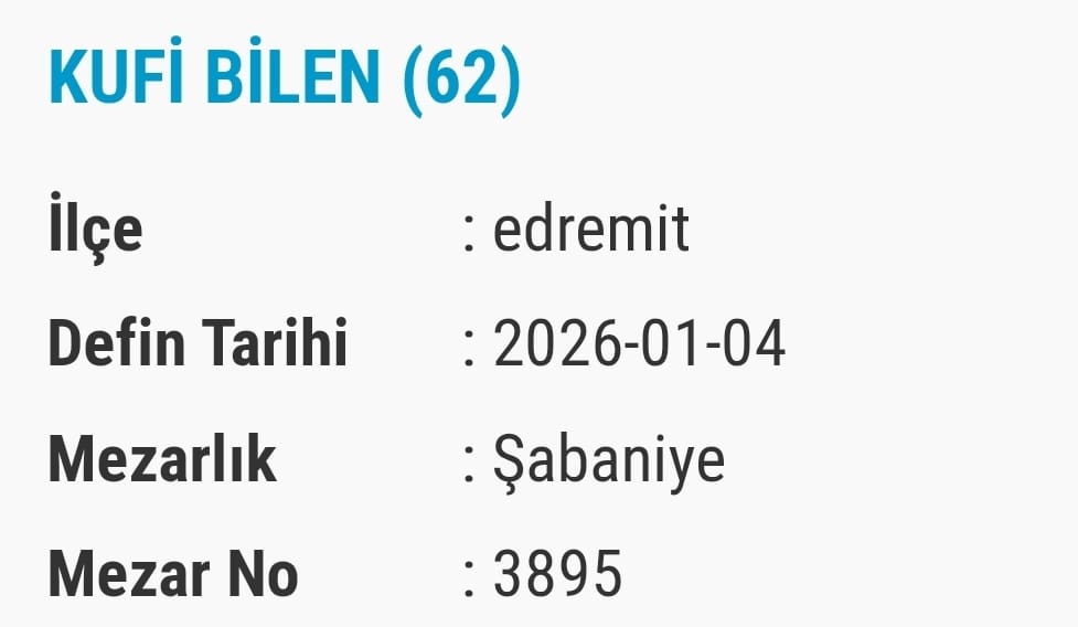 Van Bugün Vefat Edenler Isim Listesi Taziye (4)-1