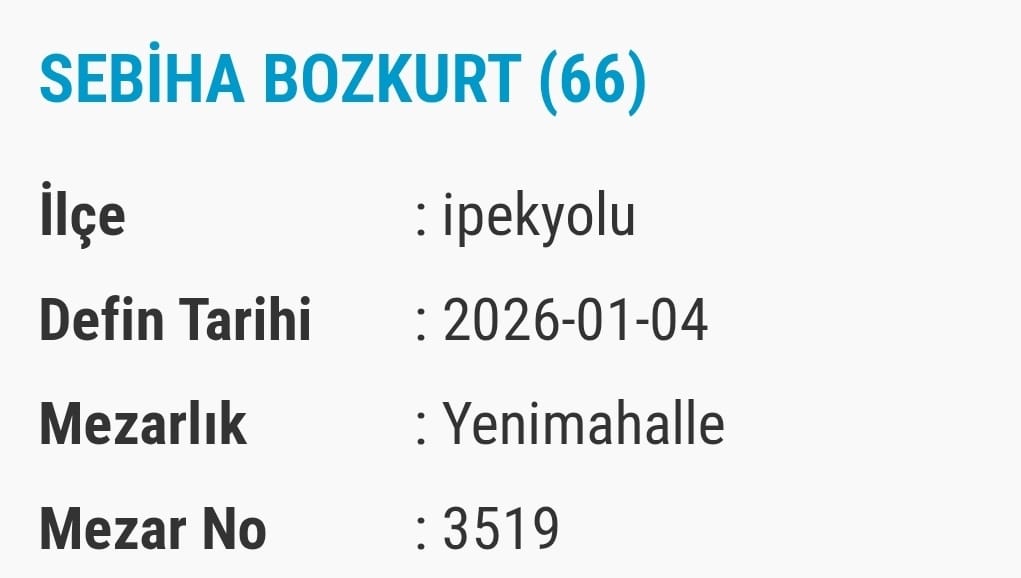 Van Bugün Vefat Edenler Isim Listesi Taziye (5)-1