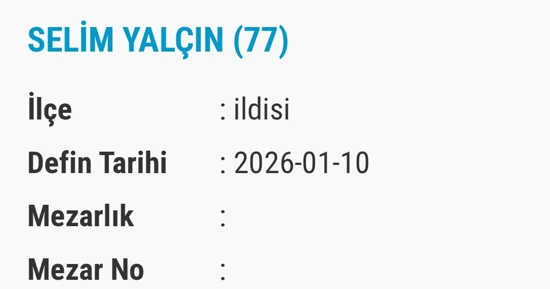Van Bugün Vefat Edenler Isim Listesi Taziye (6)-1