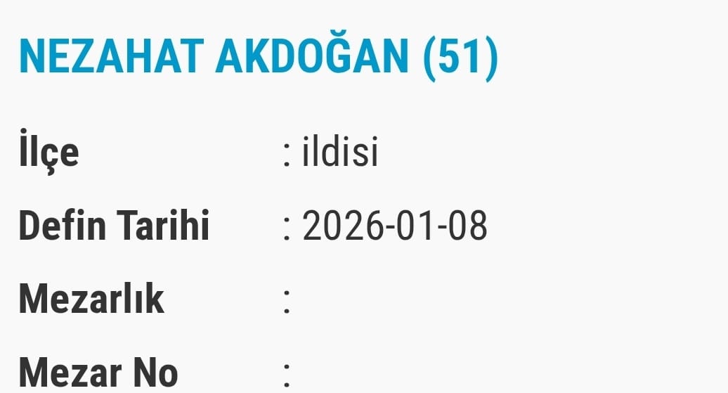 Van Bugün Vefat Edenler Isim Listesi Taziye Yeri (10)