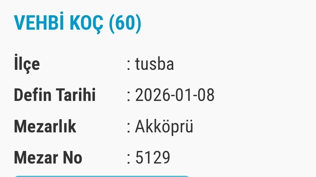 Van Bugün Vefat Edenler Isim Listesi Taziye Yeri (12)