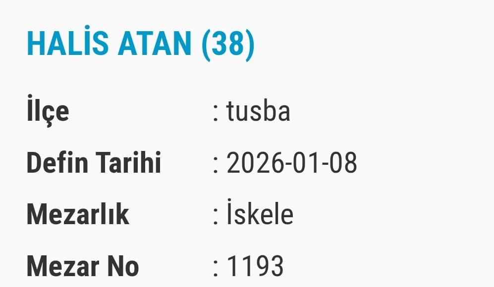 Van Bugün Vefat Edenler Isim Listesi Taziye Yeri (3)