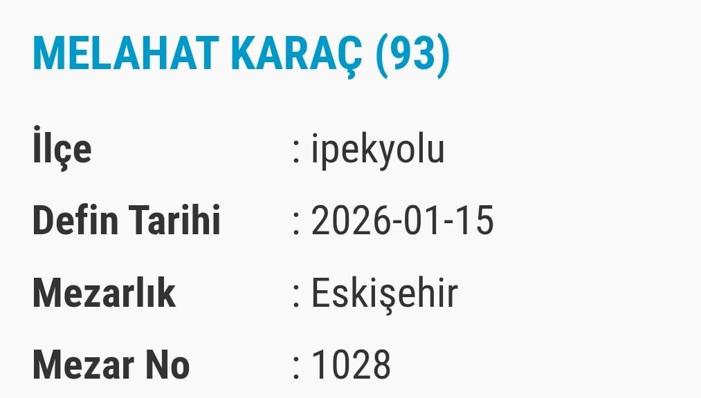 Van Bugün Vefat Edenlerin Isim Listesi Kim (4)