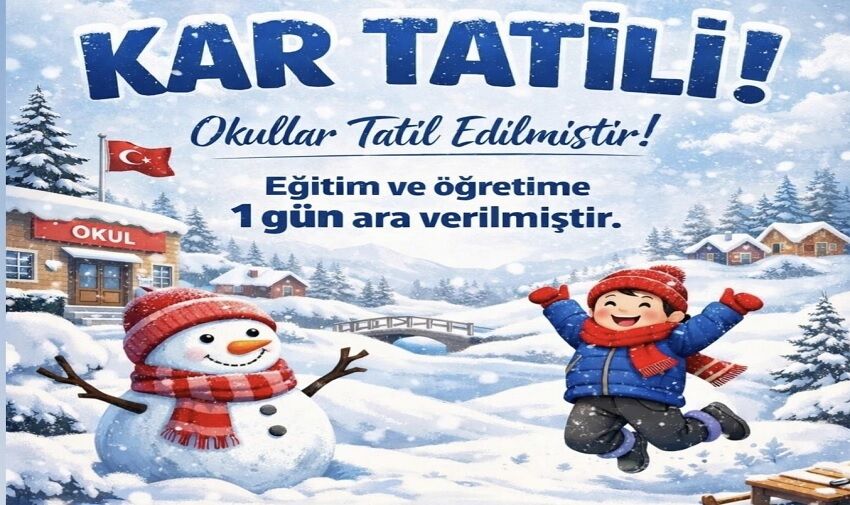 Van'da Eğitime Kar Engeli