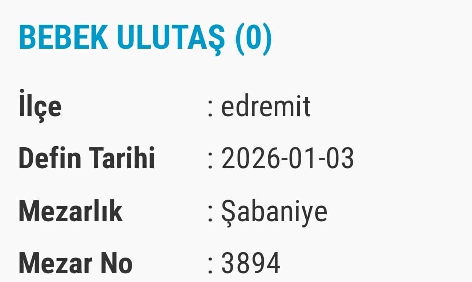 Van Vefat Bugün Taziye Edenler Isimleri Listesi (1)