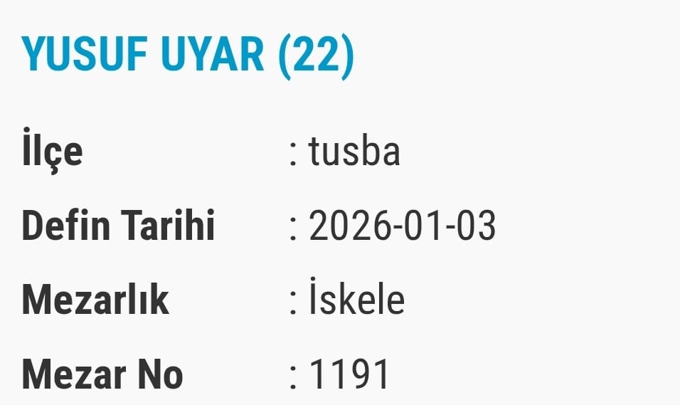 Van Vefat Bugün Taziye Edenler Isimleri Listesi (3)