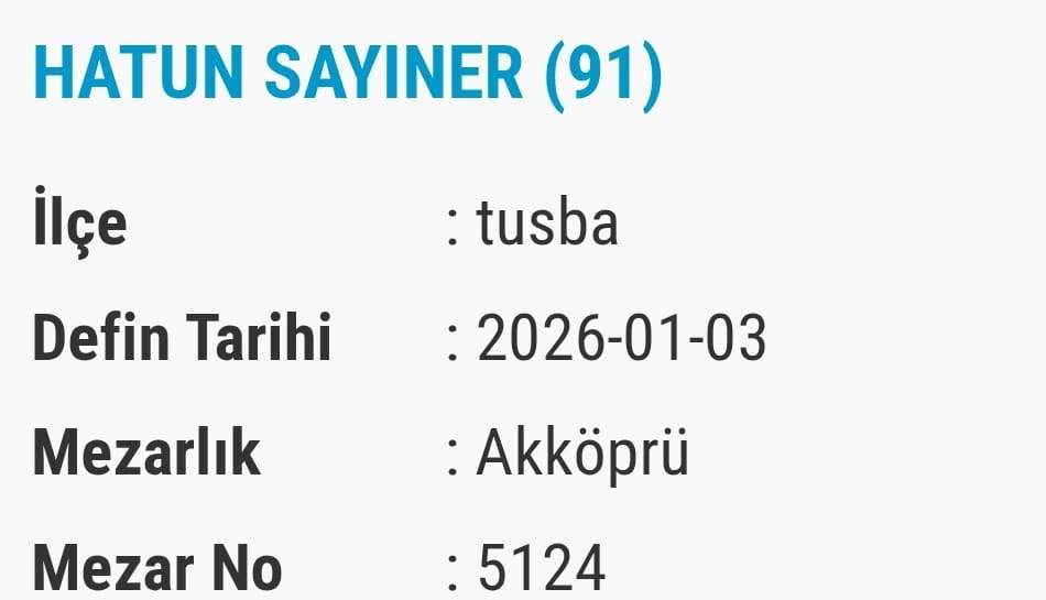 Van Vefat Bugün Taziye Edenler Isimleri Listesi (4)