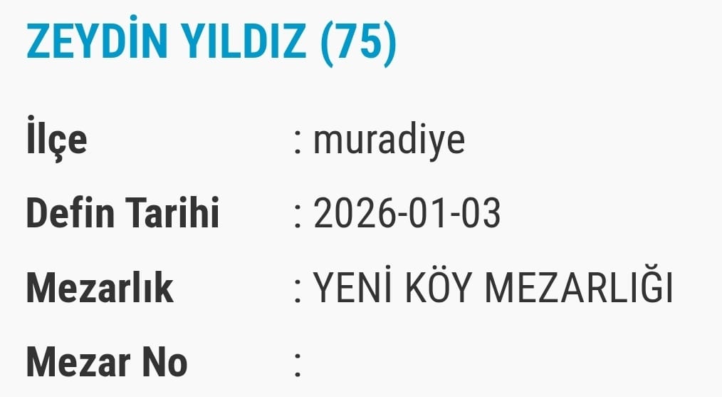 Van Vefat Bugün Taziye Edenler Isimleri Listesi (6)