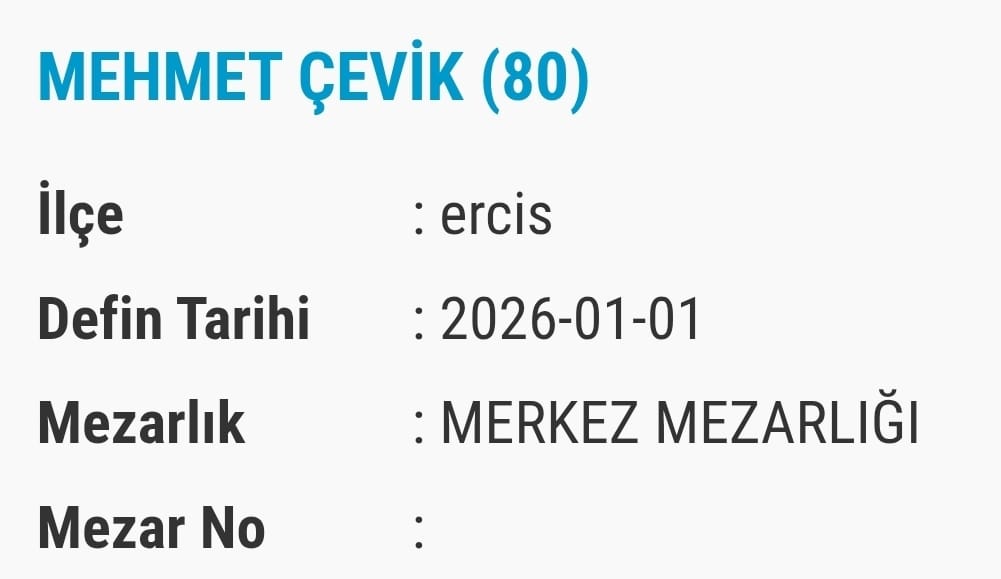 Van Vefat Taziye (3)