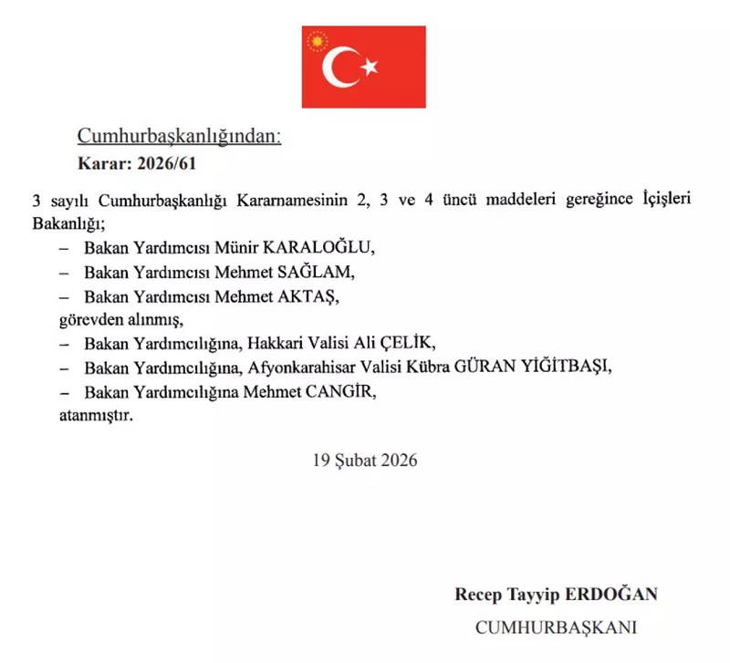 Son Dakika Atama Görevden Alma 11