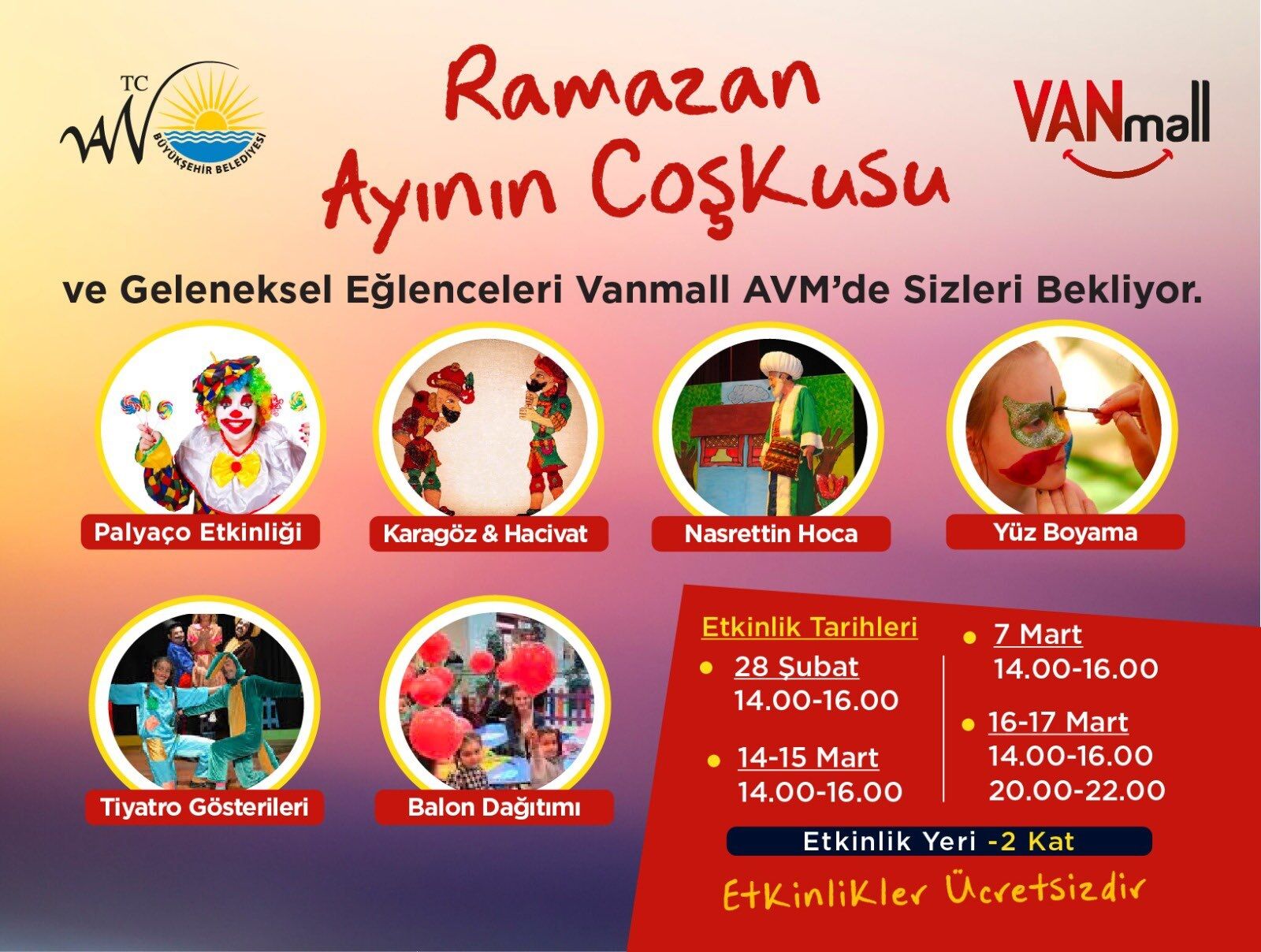 Van Büyükşehir Ücretsiz Ramazan Etkinliği 2
