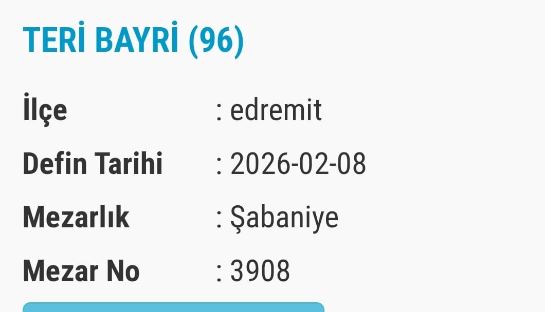 Van Vefat Ve Taziye Bugün Isim Listesi (5)