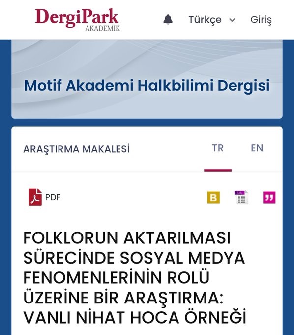 Vanlı Nihat Hoca Makele