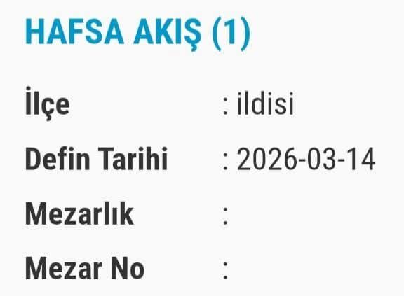 Van Bugün Vefat Edenler Isim Listesi Taziye Bilgileri (1)