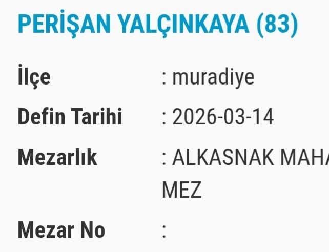 Van Bugün Vefat Edenler Isim Listesi Taziye Bilgileri (11)