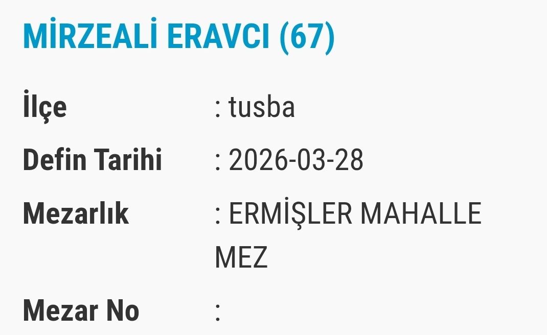 Van Bugün Vefat Ve Taziye Isimleri (11)