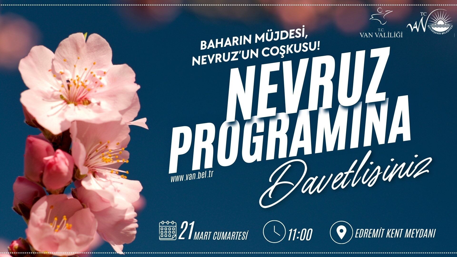Van Büyükşehir Valilik Nevruz Kutlama Programı 2