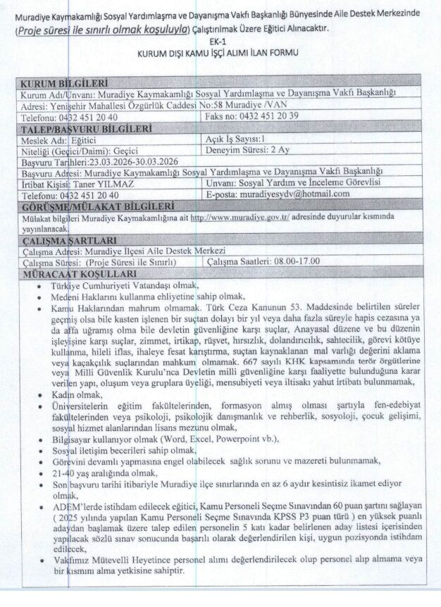 Van Ilçe Sydv Işçi Persnoel Alimi 5
