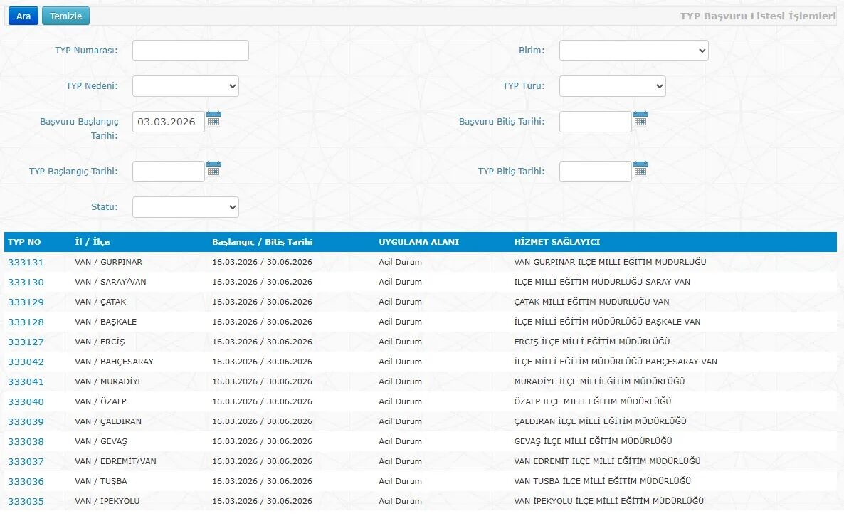 Van Işkur Typ Işçi Personel Alimi