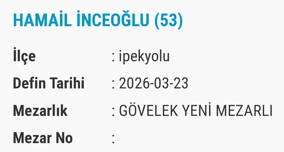 Van Vefat Taziye Bugün Vefat Edenler Isim Listesi (7)