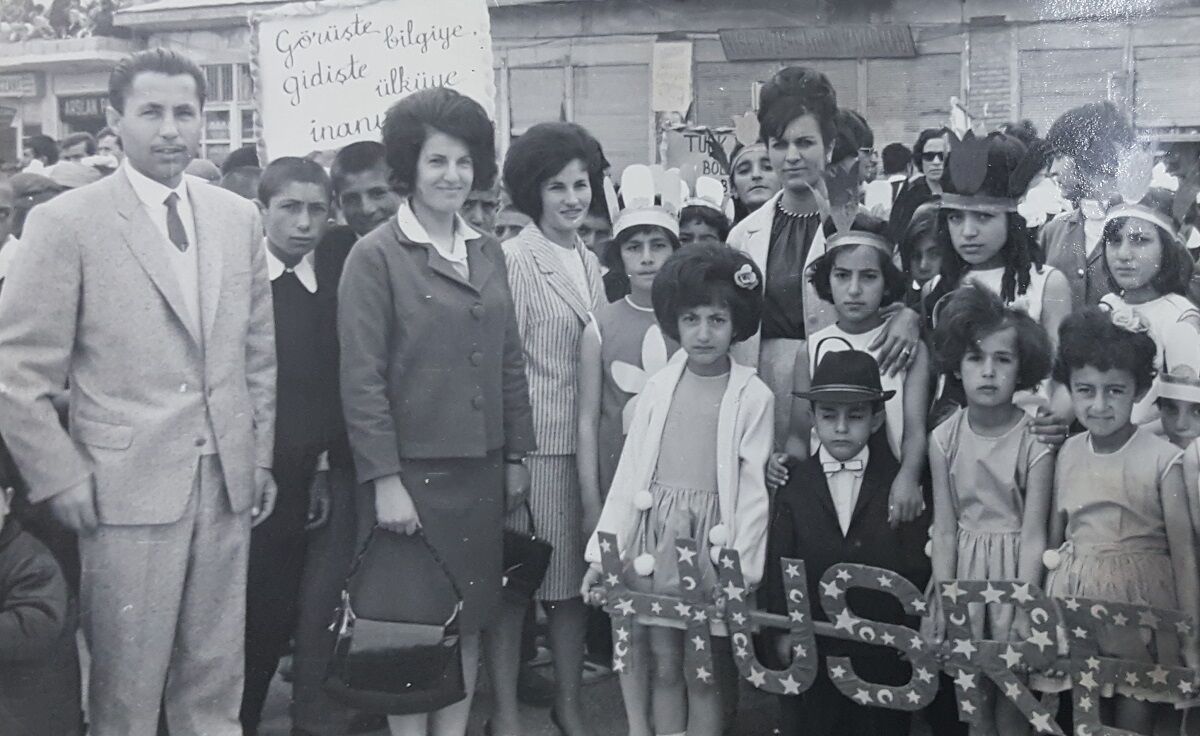 Van Eski Siyah Beyaz 23 Nisan Bayram Kutlmaması Fotoğrafları (13)