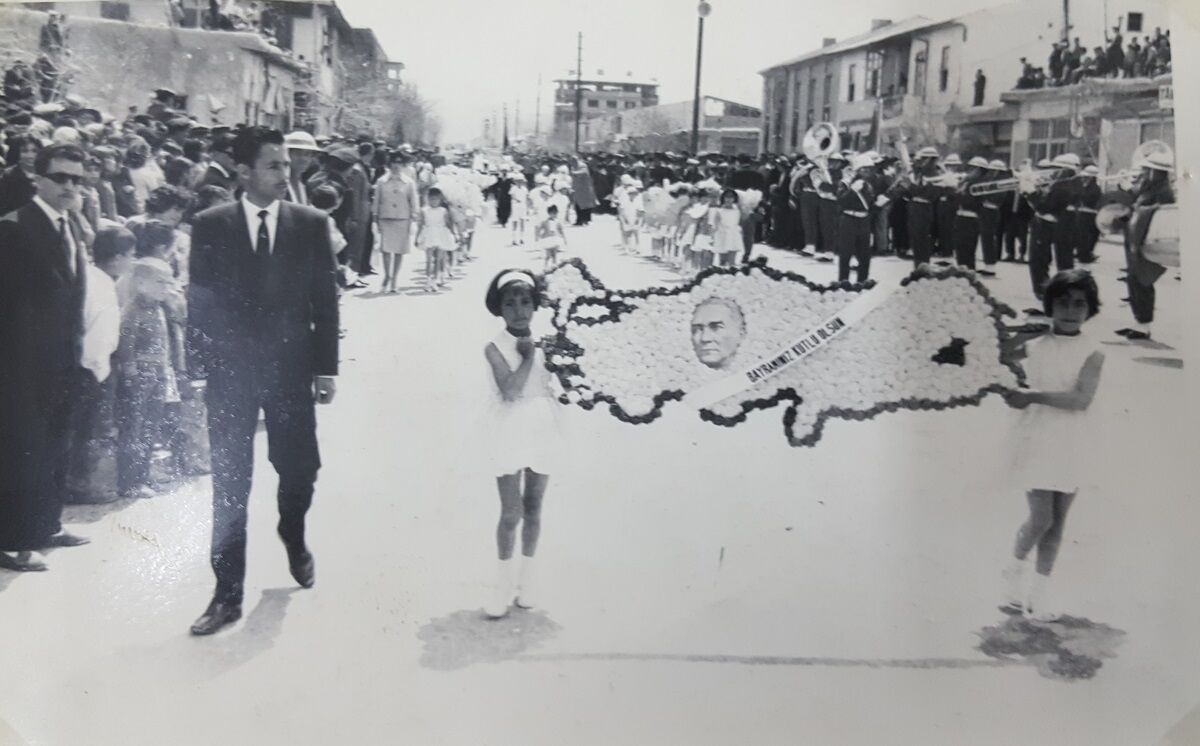 Van Eski Siyah Beyaz 23 Nisan Bayram Kutlmaması Fotoğrafları (2)