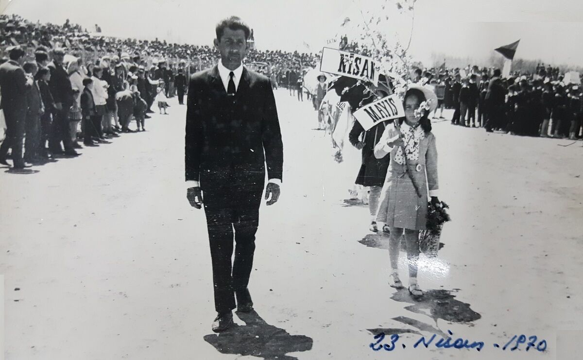 Van Eski Siyah Beyaz 23 Nisan Bayram Kutlmaması Fotoğrafları (20)