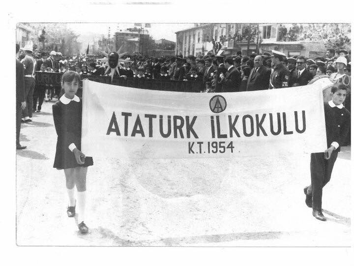 Van Eski Siyah Beyaz 23 Nisan Bayram Kutlmaması Fotoğrafları (27)