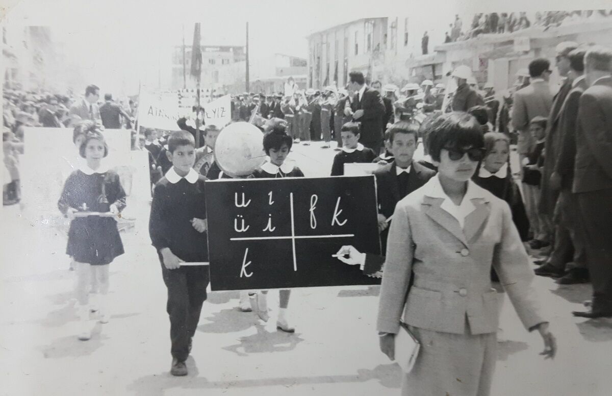 Van Eski Siyah Beyaz 23 Nisan Bayram Kutlmaması Fotoğrafları (3)