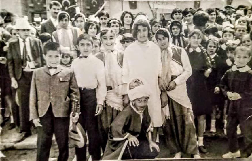 Van Eski Siyah Beyaz 23 Nisan Bayram Kutlmaması Fotoğrafları (42)