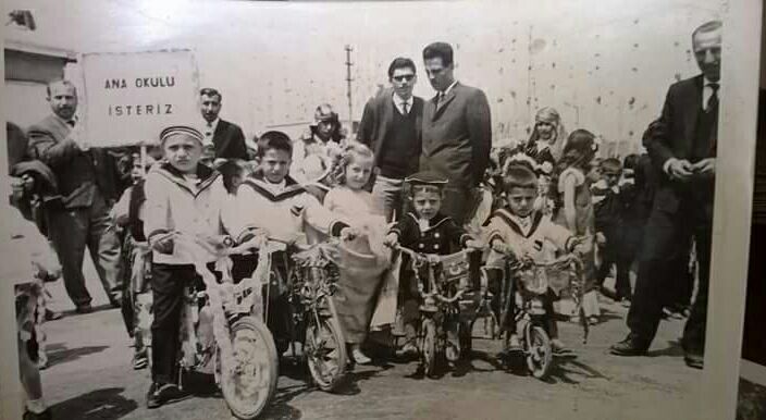 Van Eski Siyah Beyaz 23 Nisan Bayram Kutlmaması Fotoğrafları (48)