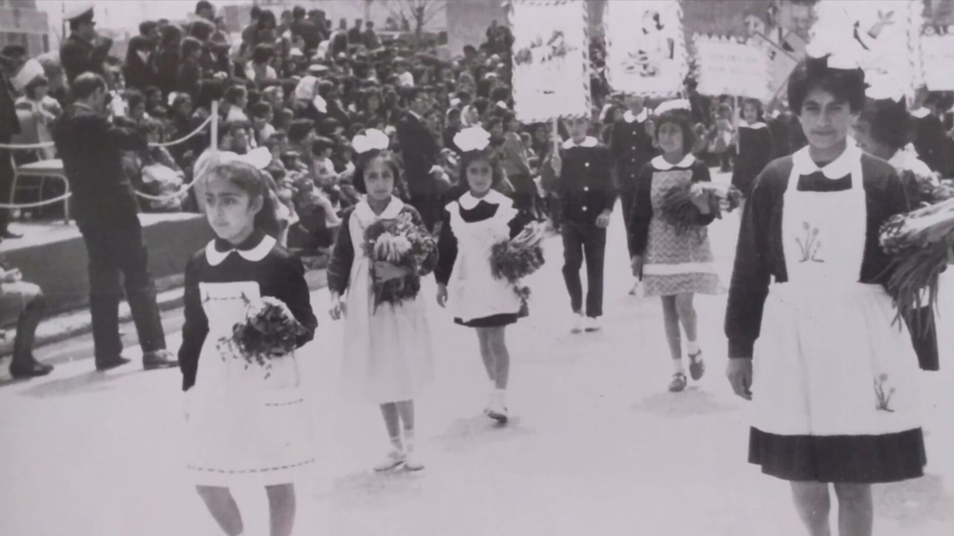 Van Eski Siyah Beyaz 23 Nisan Bayram Kutlmaması Fotoğrafları (51)