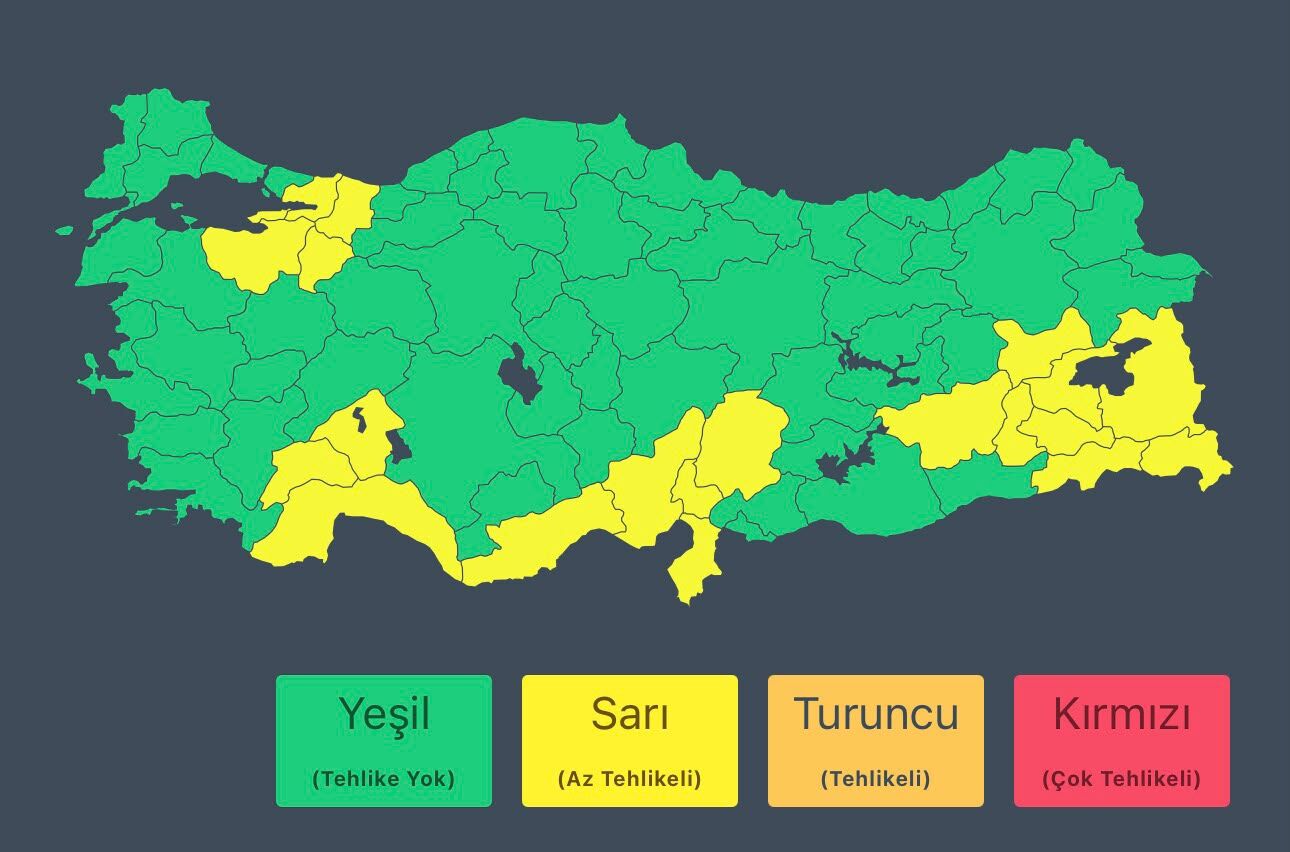 Meteoroloji ve AFAD'dan Kritik Uyarı Van İçin Alarm
